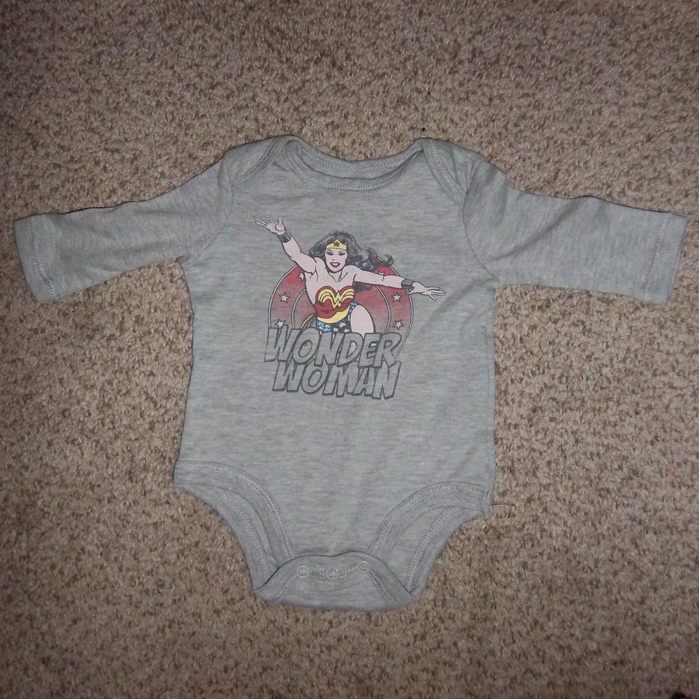 Newborn Wonder Woman Onesie